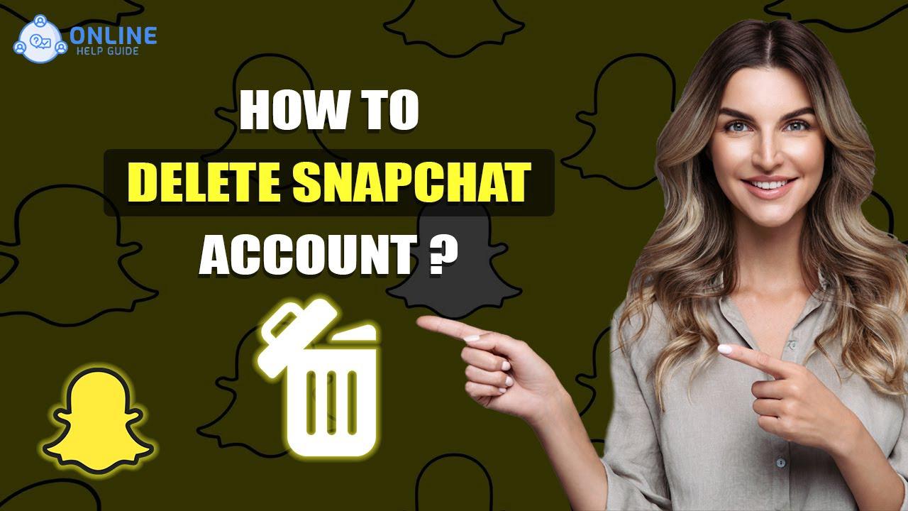 'Video thumbnail for How To Delete Snapchat Account 2022 [ Easy Tutorial ] | Online Help Guide | Snapchat Guide'
