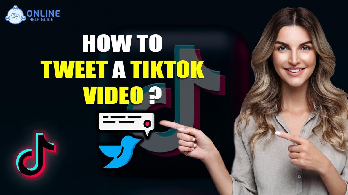 'Video thumbnail for How To Tweet A TikTok Video 2022 [ Easy Tutorial ] | Online Help Guide | TikTok Guide'