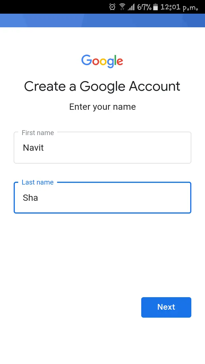 Create a Google account|Gmail Account