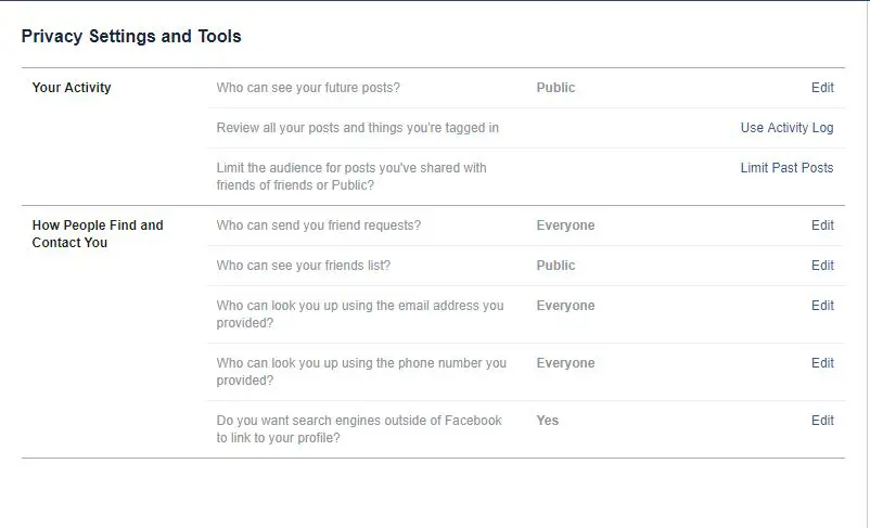 privacy-settings| how to create a facebook account