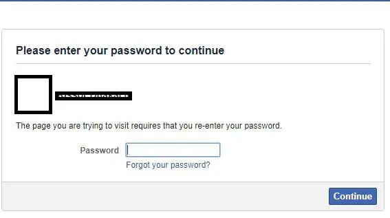 confirm-password | deactivate fb