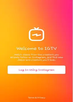 open Insta app| create your own IGTV