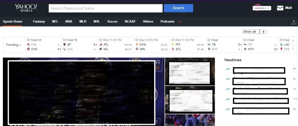 yahoo sports|yahoo! services