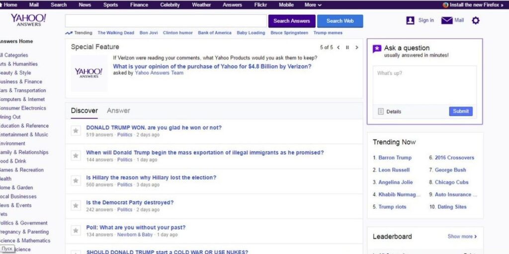 yahoo answers | yahoo! answers