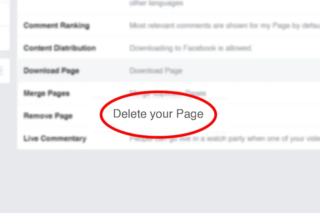 How to delete Facebook Business Page Permanently - featured image