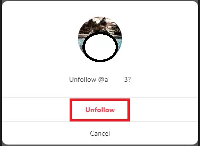 unfollow selected followers