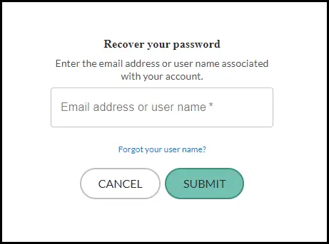 Cracker Barrel Employee password reset