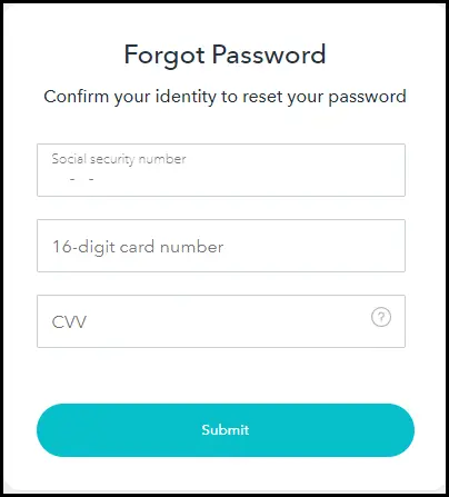turbo prepaid card forgot password