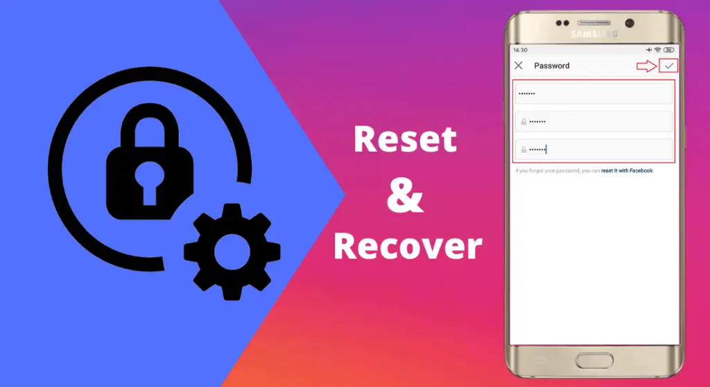 Reset and recover your Instagram password