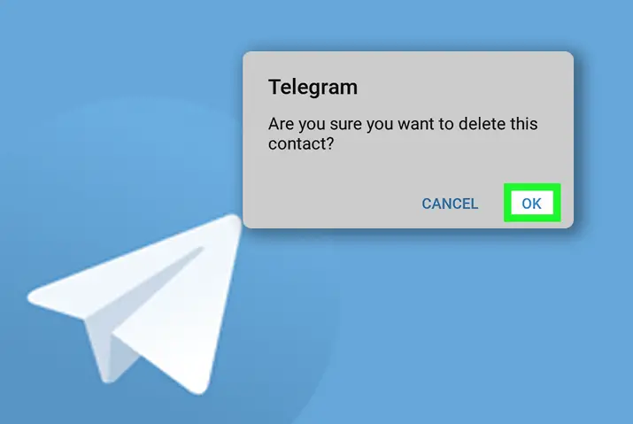Delete Contacts On The Telegram App | remove contacts at once
