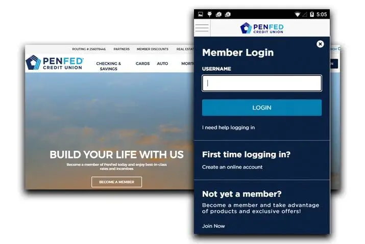 PenFed Online Banking Registration
