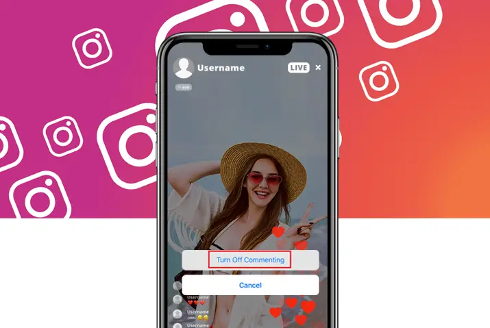 how to disable comments on Instagram live