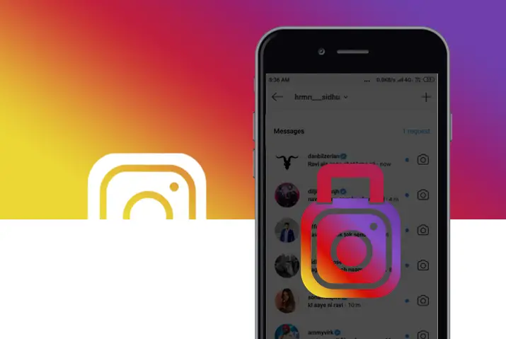 How to send a message to a private account on Instagram