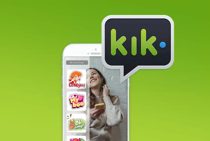 How to use filters on Kik live stream