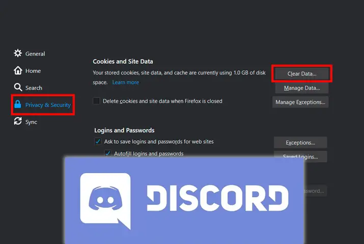 How to clear Discord cache