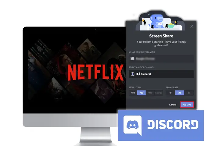 How to stream Netflix in Discord