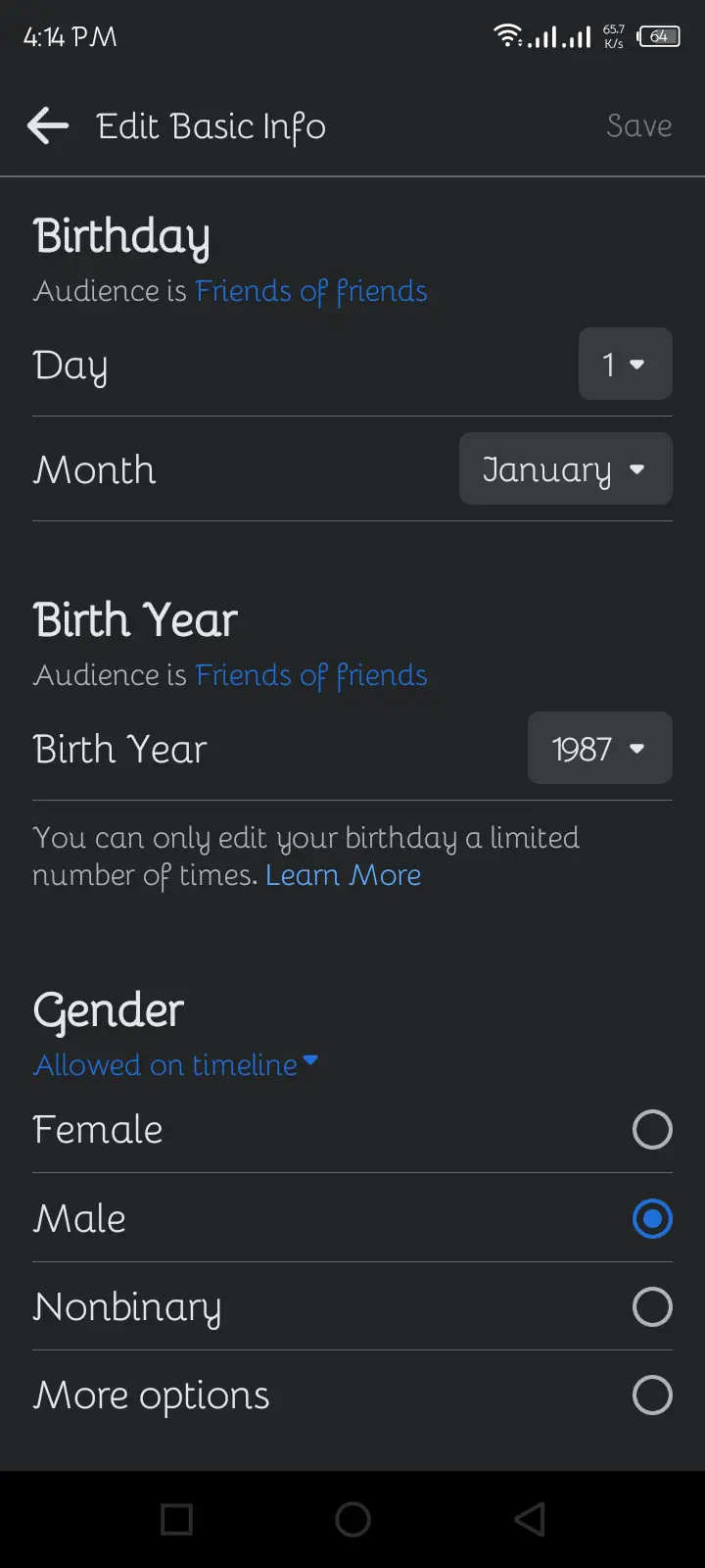 Change The Birth Date | Change Your Birthday On Facebook