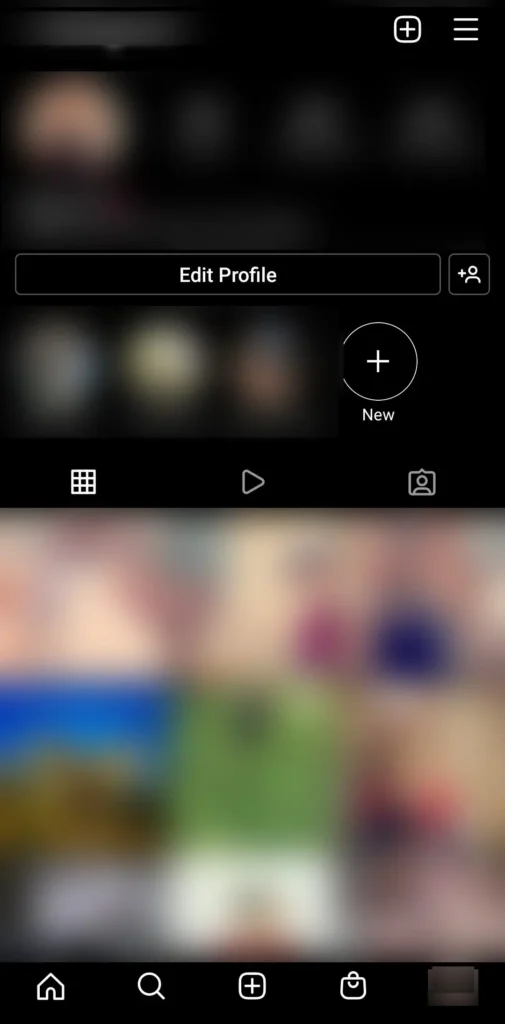 Step 2: Go To ‘Profile’ Icon Or ‘Home’ Screen