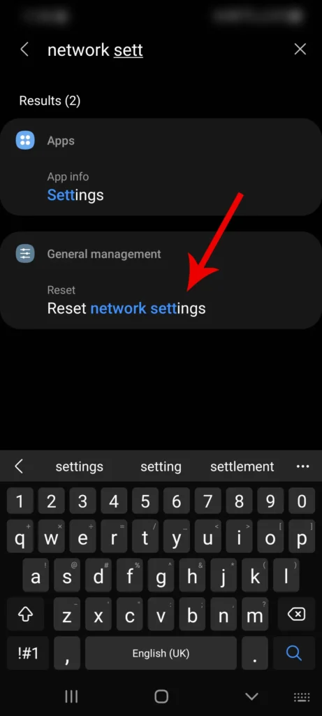 Step 2: Reset ‘Network Settings’ On An Android Device