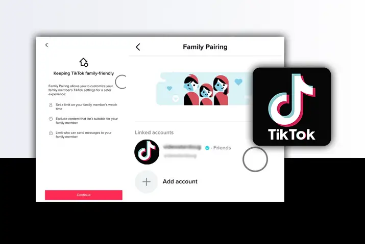 how to use family pairing on TikTok