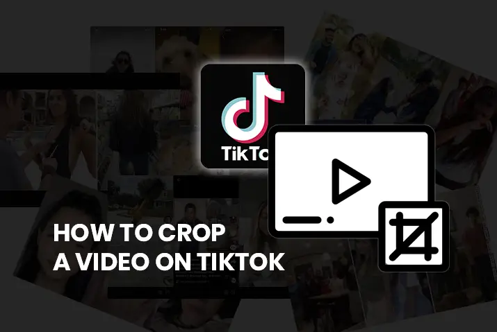 How to crop a video in Tiktok