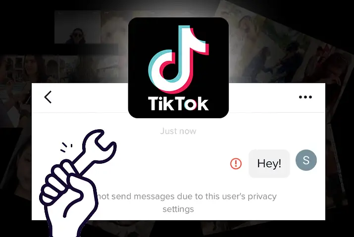 How to send a DM to a private account in Tiktok