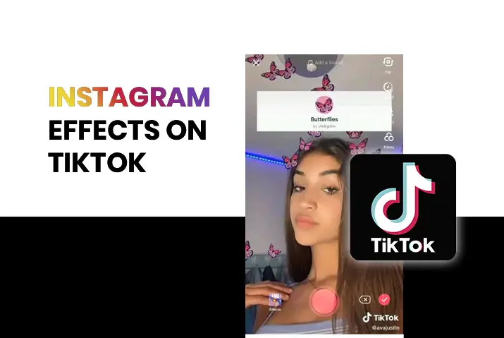 how to use instagram effects on tiktok