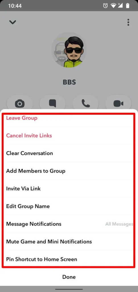 Manage your group chat