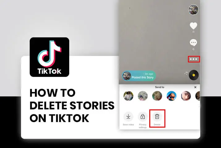 How to delete stories on Tiktok