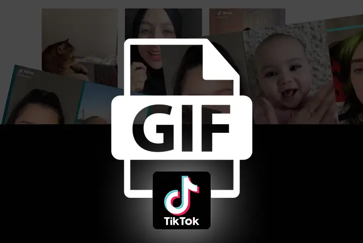 how to make gifs from tiktok videos