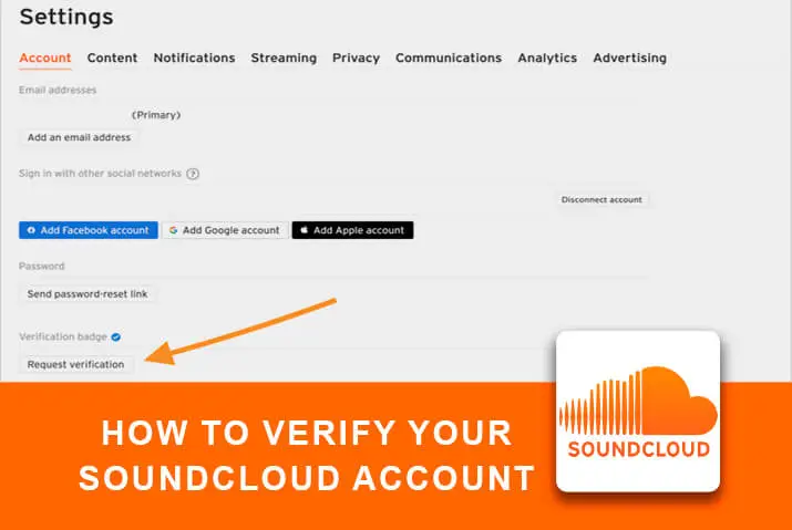 How to verify your Soundcloud account