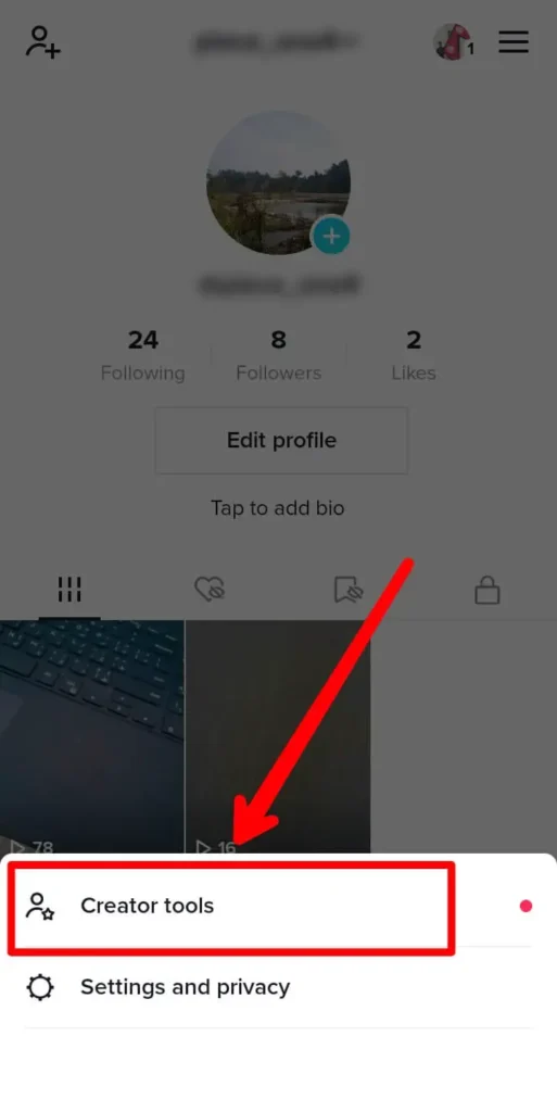 Step 10 Look For Creators Tool | See The Most Viewed Video Of A TikTok Creator