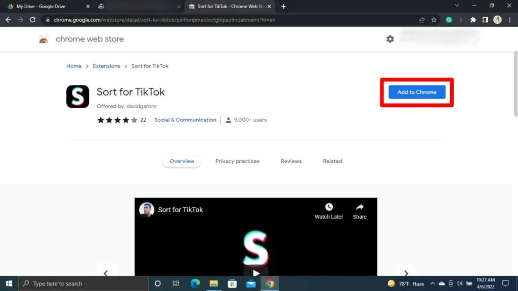 Step 3 Go To Chrome Store | See The Most Viewed Videos On TikTok?