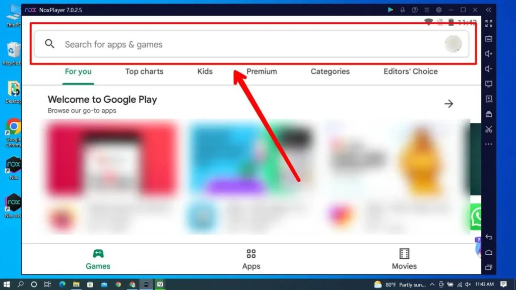 Step 4 Search TikTok On Play Store | How To Use TikTok On PC Without Bluestacks