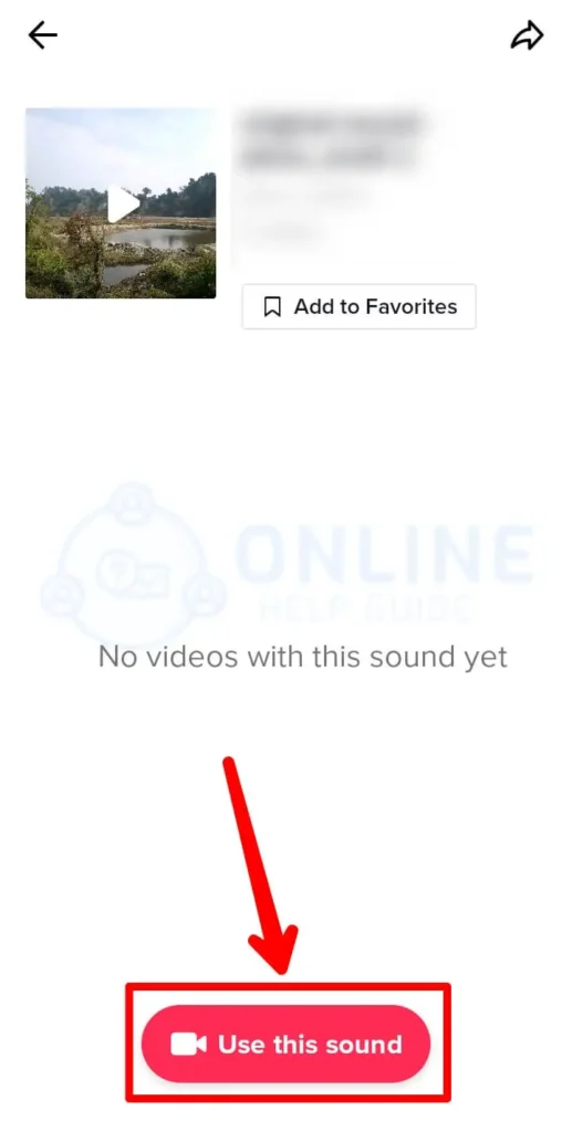 Step 5 Use The Sound | Add Two Songs To A TikTok Video