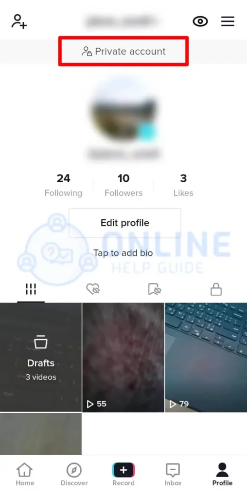 Step 7 Enjoy Your Privacy | Can Private TikTok Accounts Appear On ForYou Page