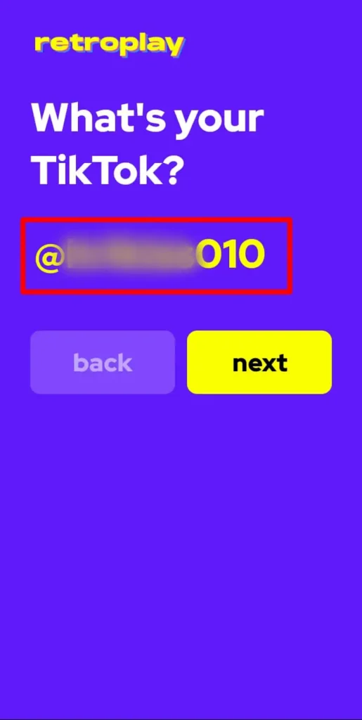 Step 8 Input The Username | See A TikTok Account's Most Viewed/Liked/Shared Video