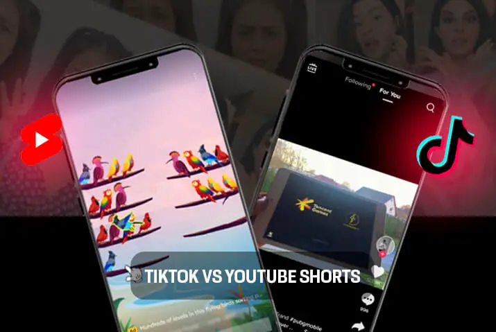 Tiktok VS. Youtube Shorts