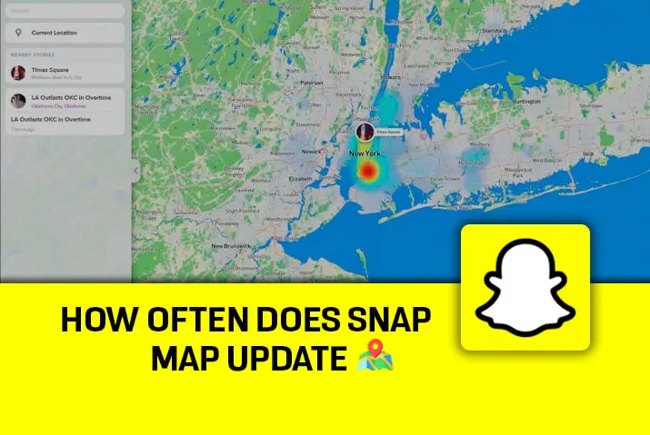 How often does snap map update
