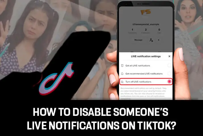 How to disable someone's live notifications on Tiktok
