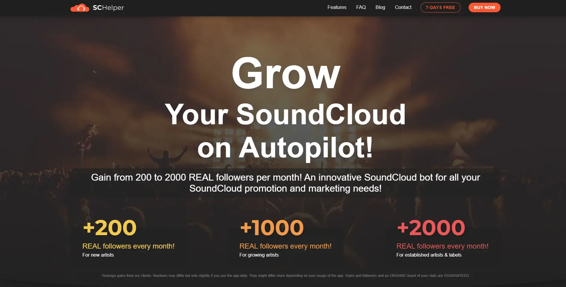 SChelper | Best SoundCloud Auto-Follow App