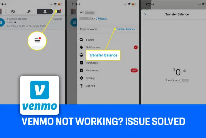 Venmo not working issue solved
