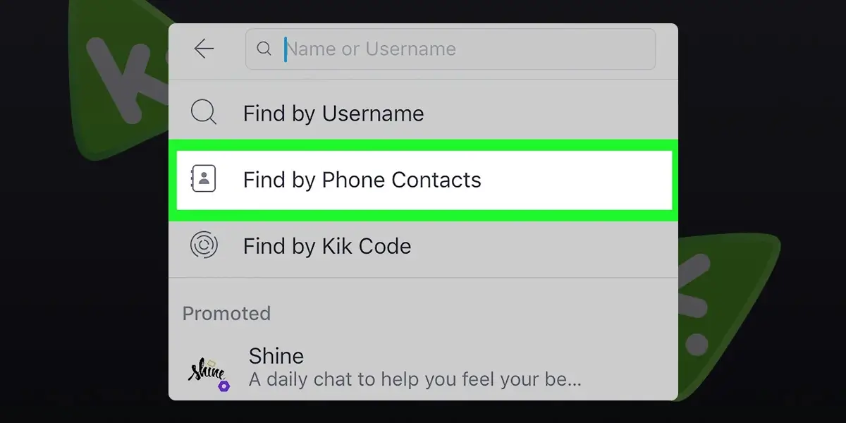 How To Find Someone On Kik If You Don't Know Their Username?
