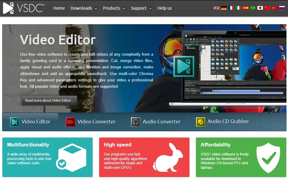 VDSC Video Editor | Best TikTok Editing Apps For PC