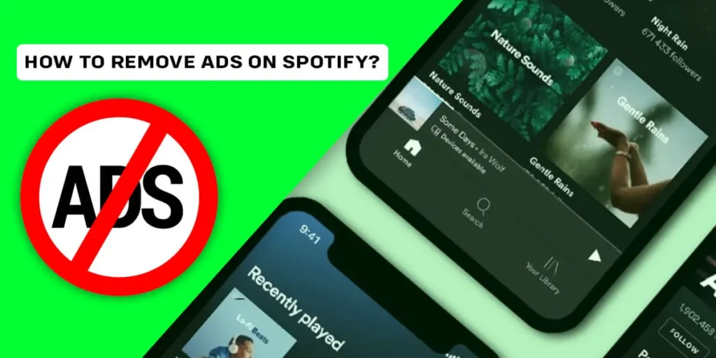 How to remove ads on spotify