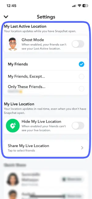 Customize Your Location Settings | Add Fake Location Filters On Snapchat
