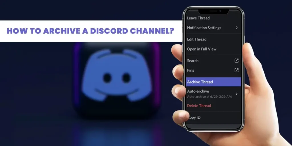 How To Archive A Discord Channel