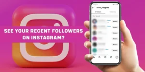 How To See Your Recent Followers On Instagram