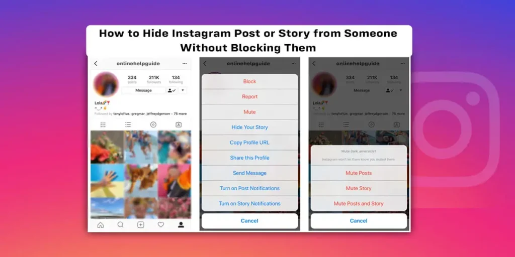 How To Hide Your Instagram Post Or Story From Someone?