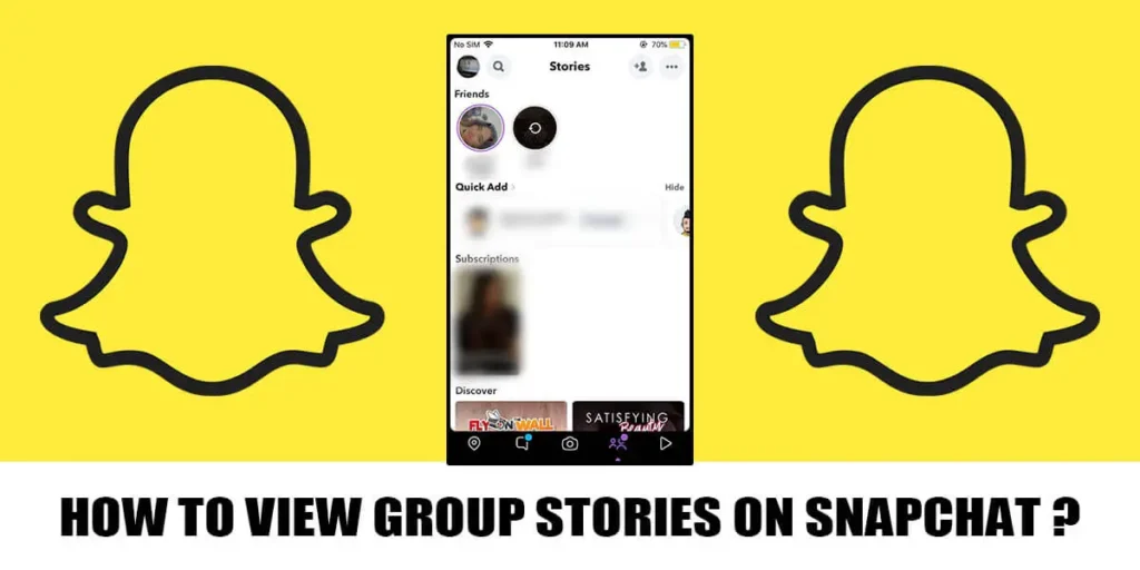 How to view group stories on snapchat
